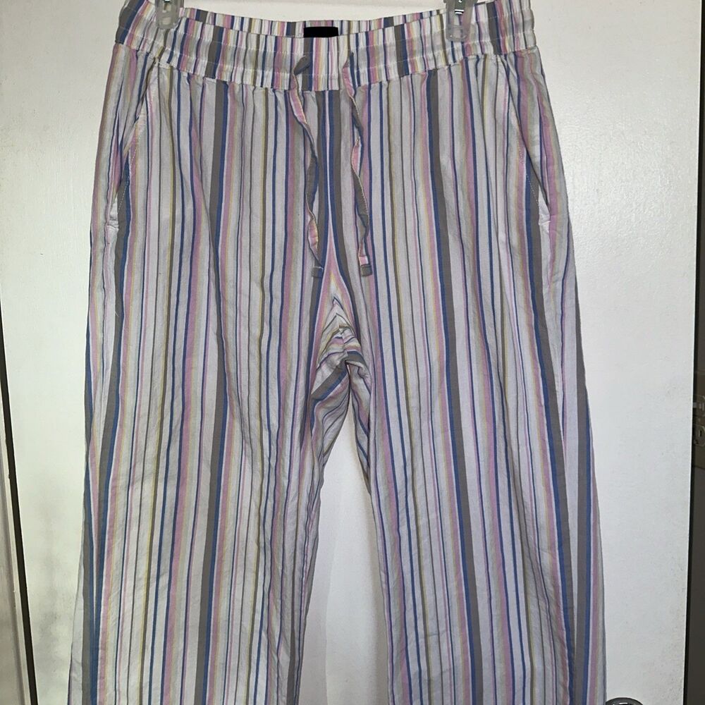 Gap Women’s Relaxed Fit Cotton One-piece PJ Pants, Pink, Size S